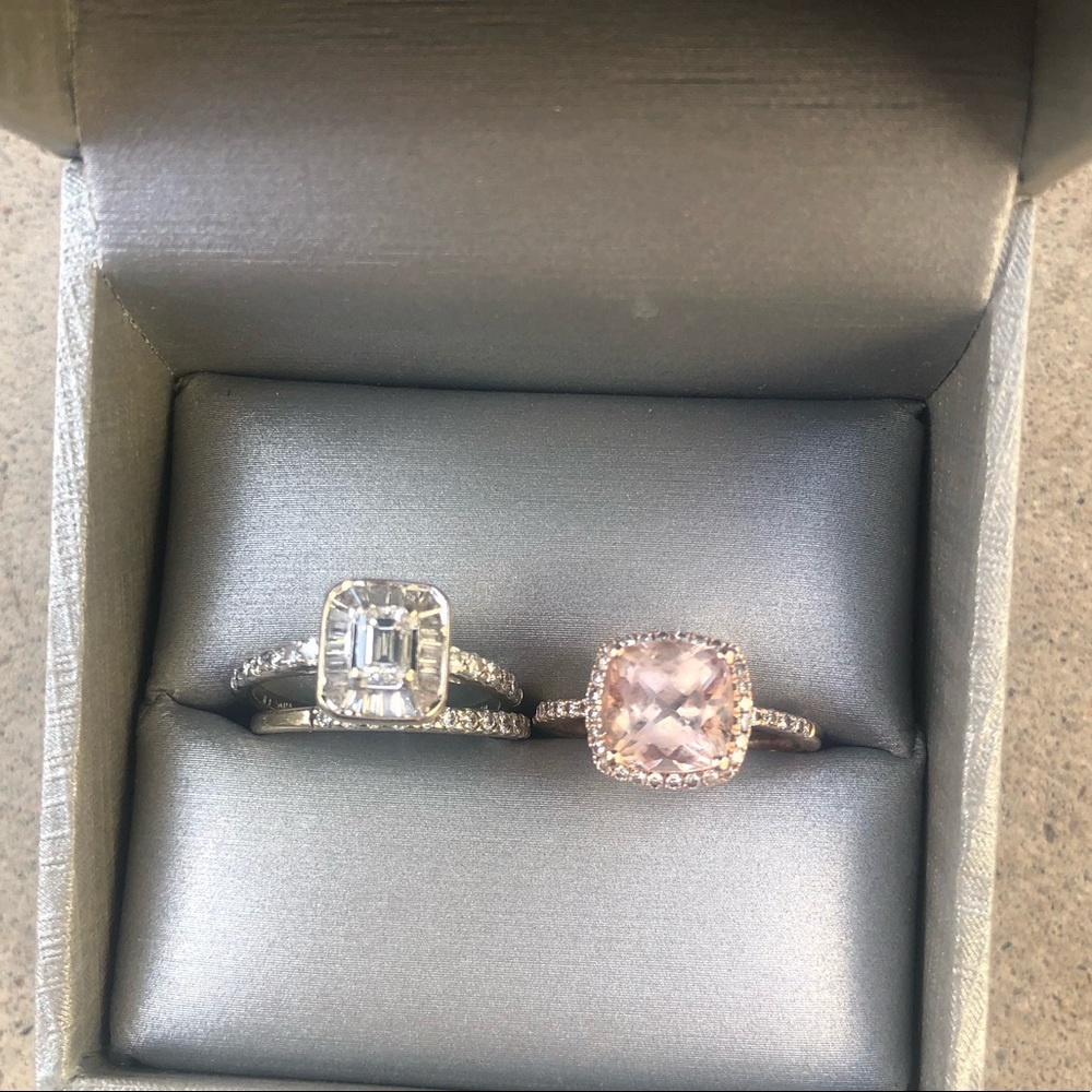 Helzberg/zales -engagement ring, wedding band,ring